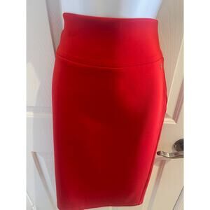 Thalia Sodi Red Pencil Skirt (Size M)